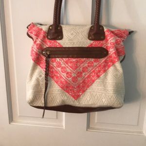 Crocheted purse